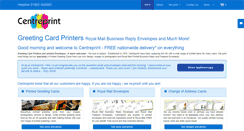 Desktop Screenshot of centreprint.co.uk